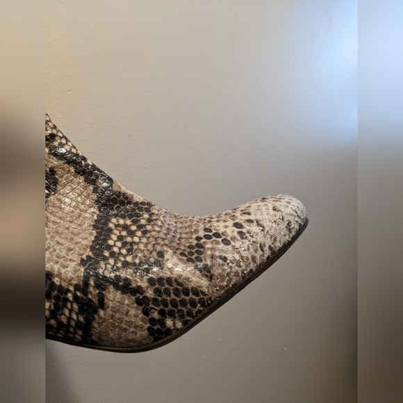 Free People snake print leather boots - Picture 15 of 15